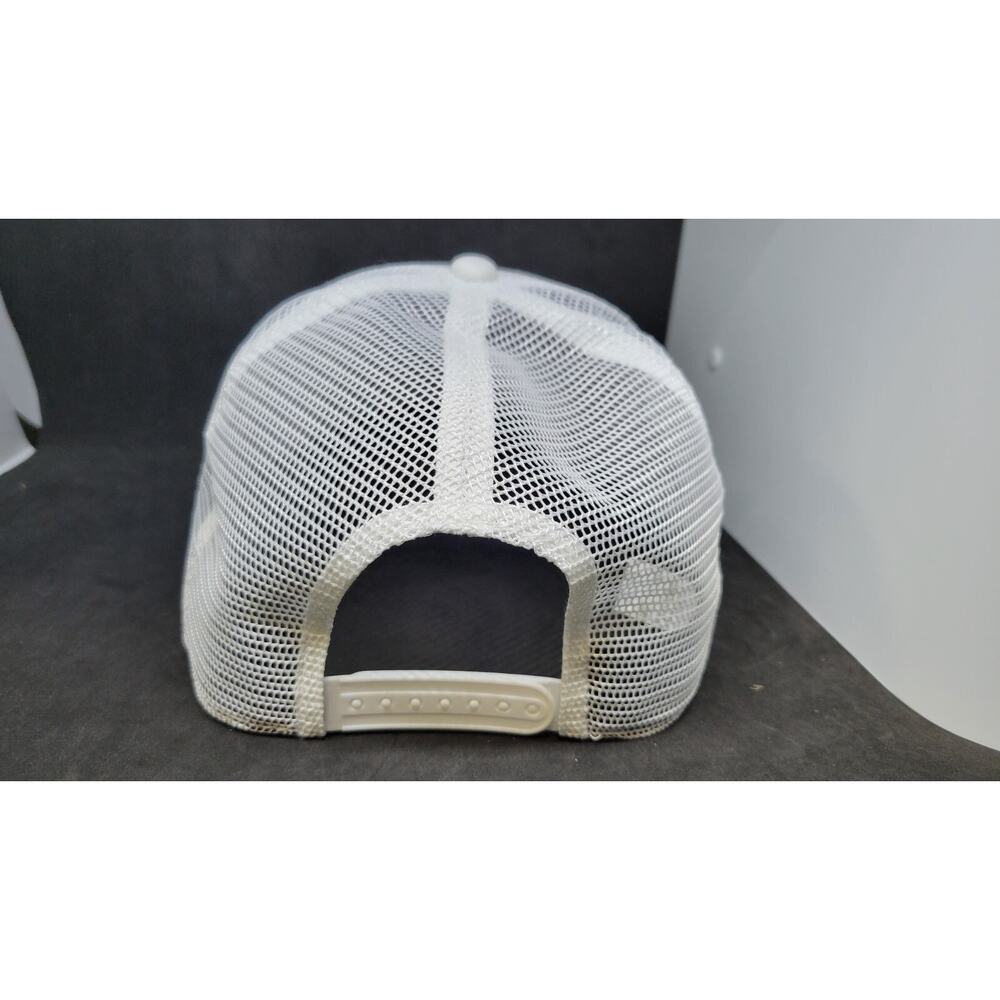 Nike Just Do it Unisex Rise Snapback Trucker Cap Hat White Black FV5543 100 S/M - Picture 5 of 5